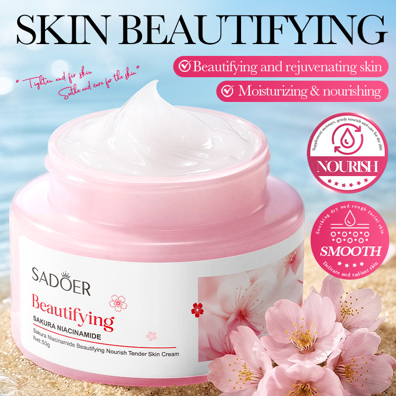 Skincare Niacinamide - Crème pour le visage SADOER Sakura