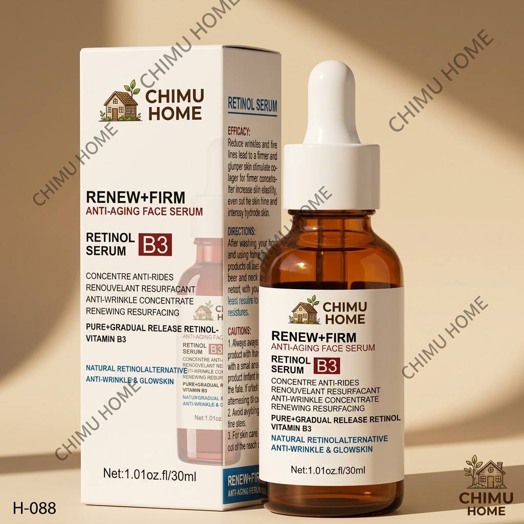 Hyaluronic Acid Serum - 【CHIMU HOME】Sérum facial au rétinol B3