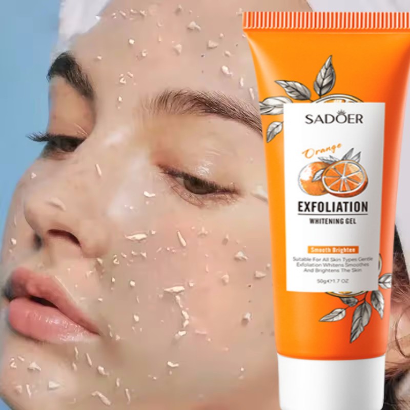 Ceramide Moisturizer - Gel exfoliant Orange pour le visage,