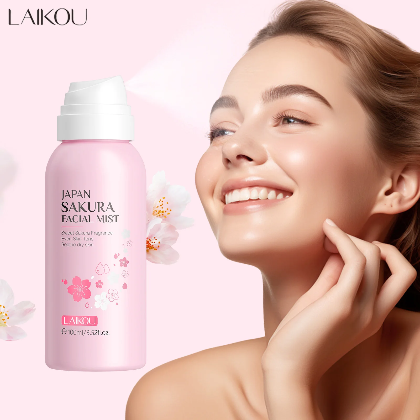 Skincare Niacinamide - LAIKOU Sakura brume pour le visage