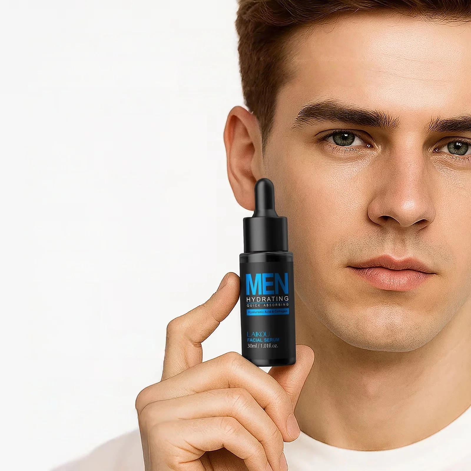 Hyaluronic Acid Serum - Sérum pour le visage pour hommes,