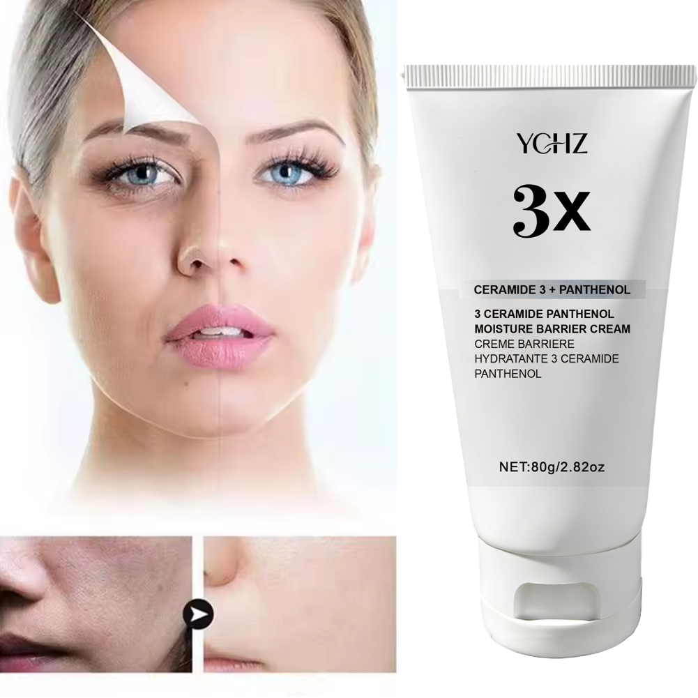 Ceramide Moisturizer - Crème hydratante barrière 3X Céramide Panthénol,