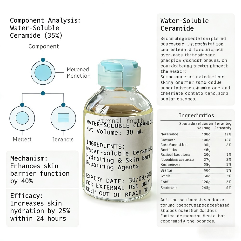 Ceramide Moisturizer - Céramide hydrosoluble, matière première cosmétique |