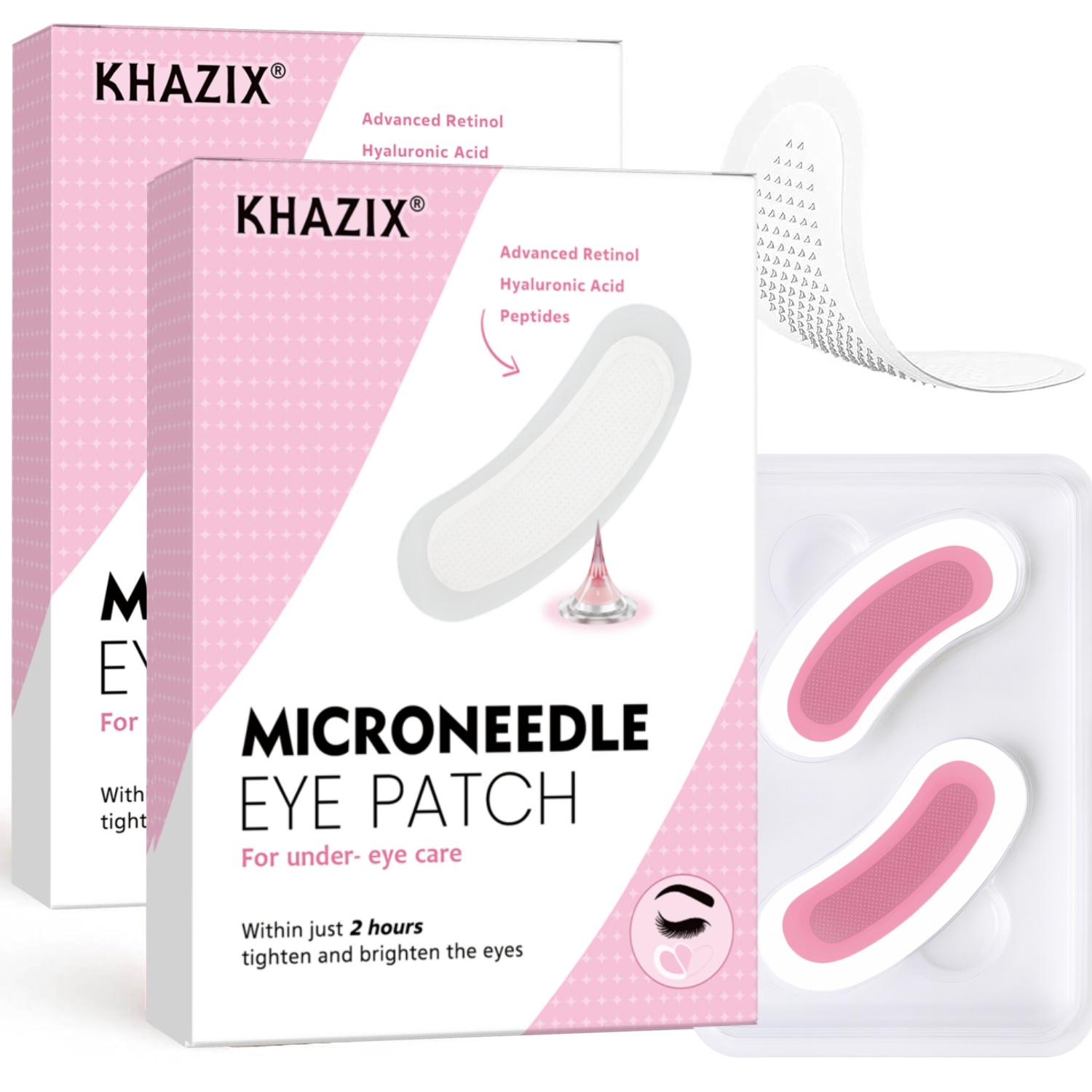 Eye Cream Peptide - Patchs pour les yeux à micro-aiguilles