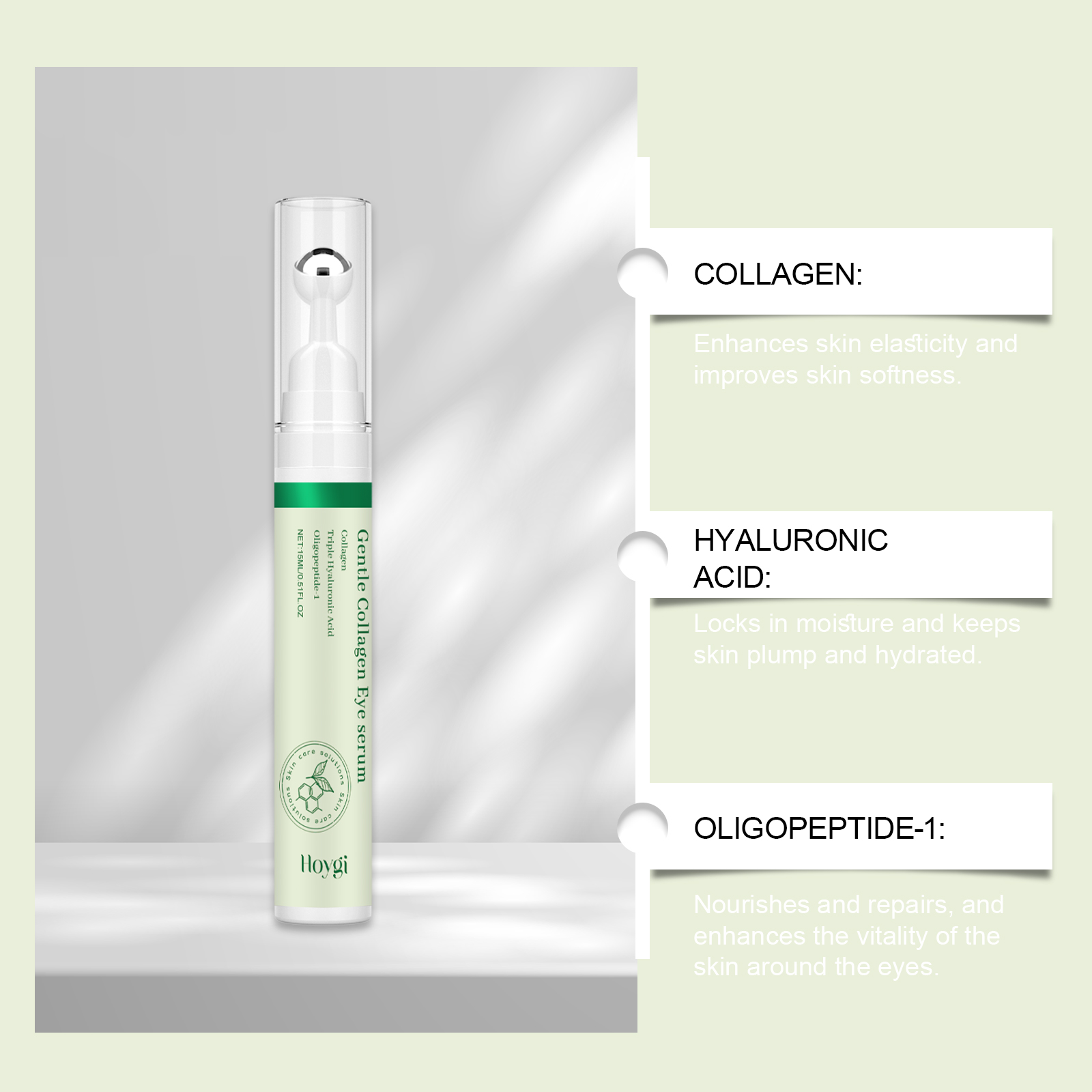 HOYGI – sérum pour les yeux au - Hyaluronic Acid Serum avis et prix