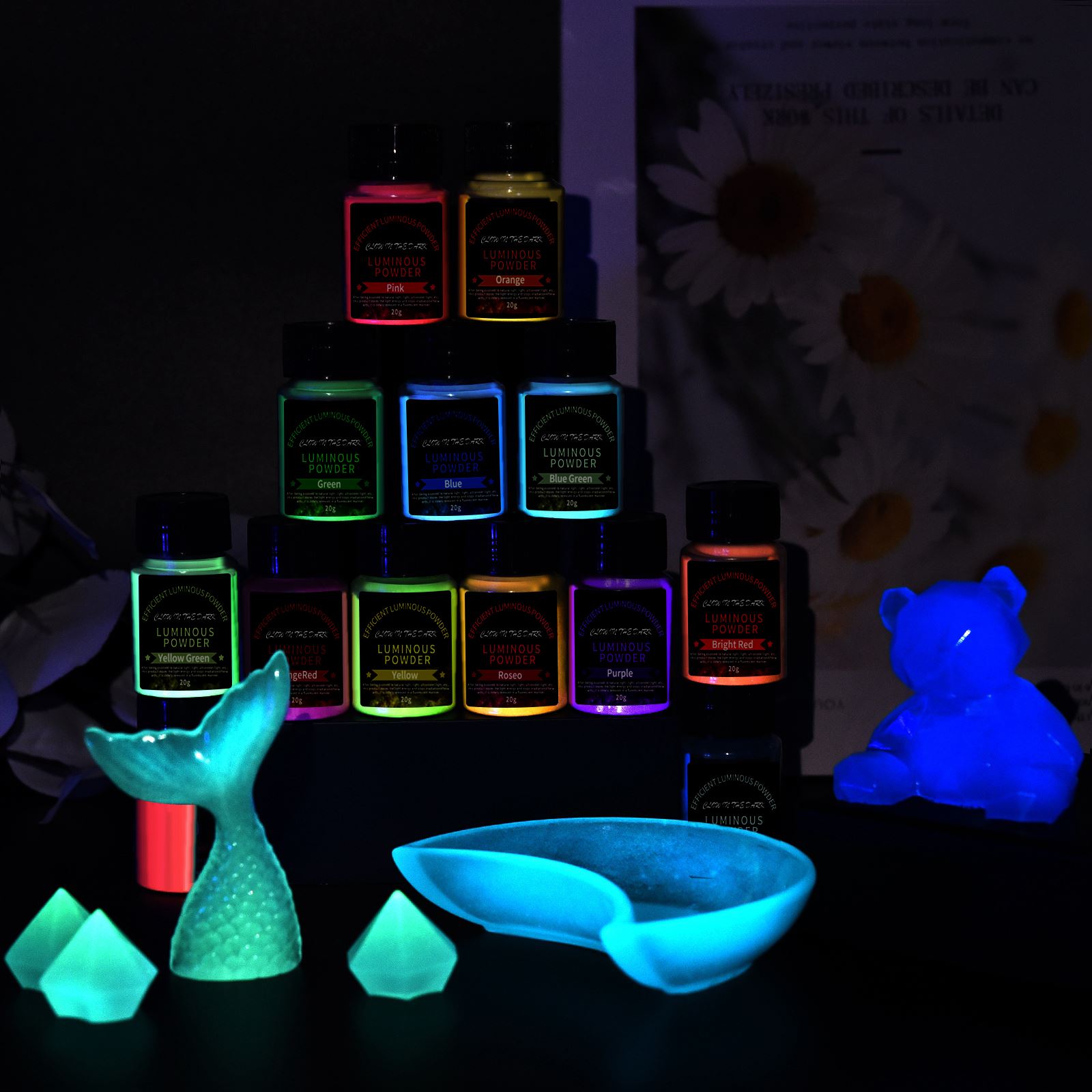 Peinture en poudre lumineuse l - Skincare Glow Glowing avis et prix