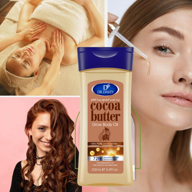 Huile corporelle au beurre de  - Skincare Glow Glowing avis et prix