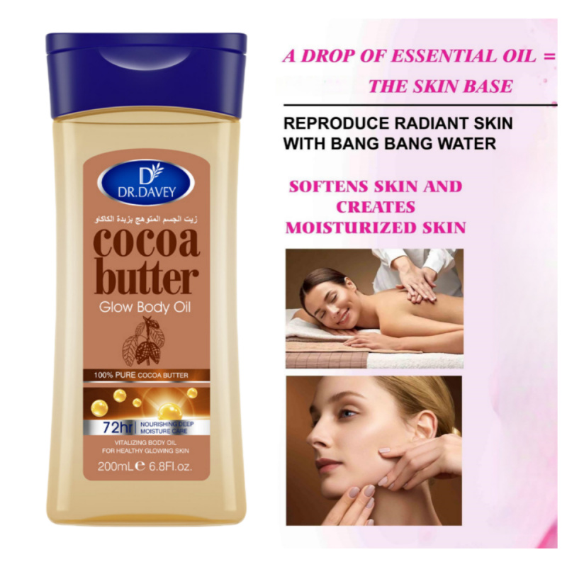 Huile corporelle au beurre de  - Skincare Glow Glowing avis et prix