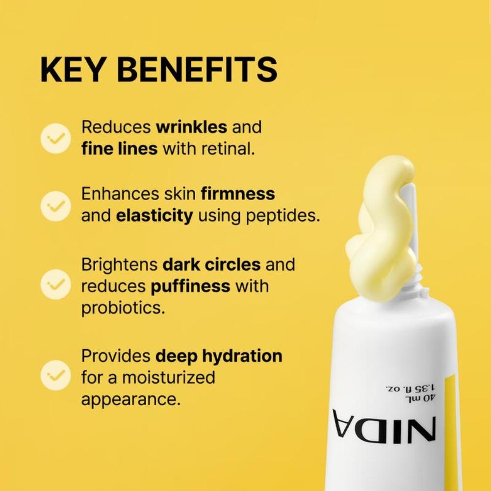 Crème pour les yeux NIDA Reviv - Eye Cream Peptide avis et prix