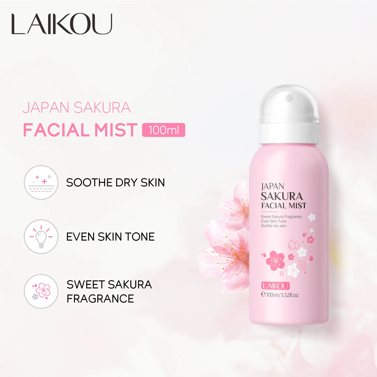 LAIKOU Sakura brume pour le vi - Skincare Niacinamide avis et prix