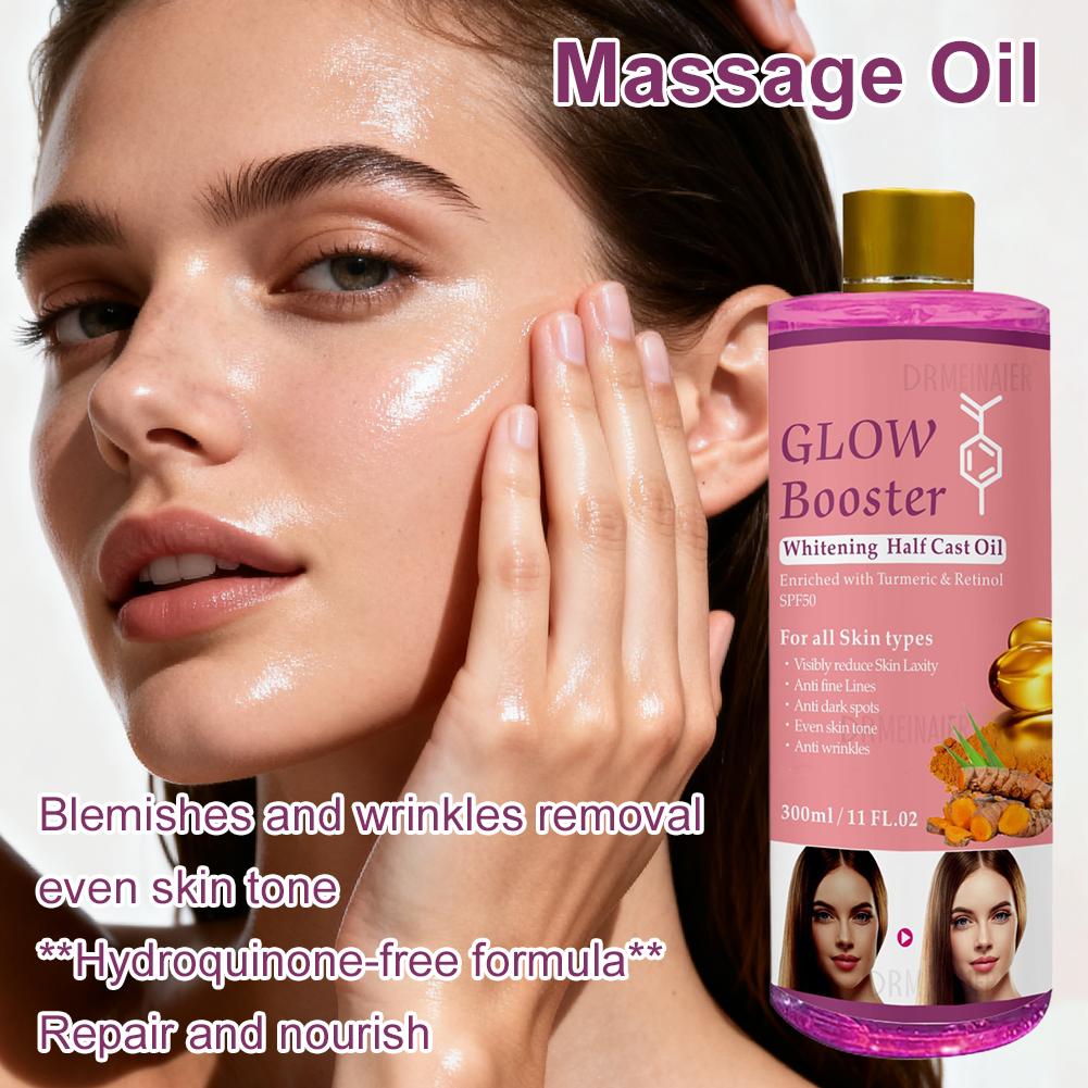 Huile de massage visage et cor - Skincare Glow Glowing avis et prix