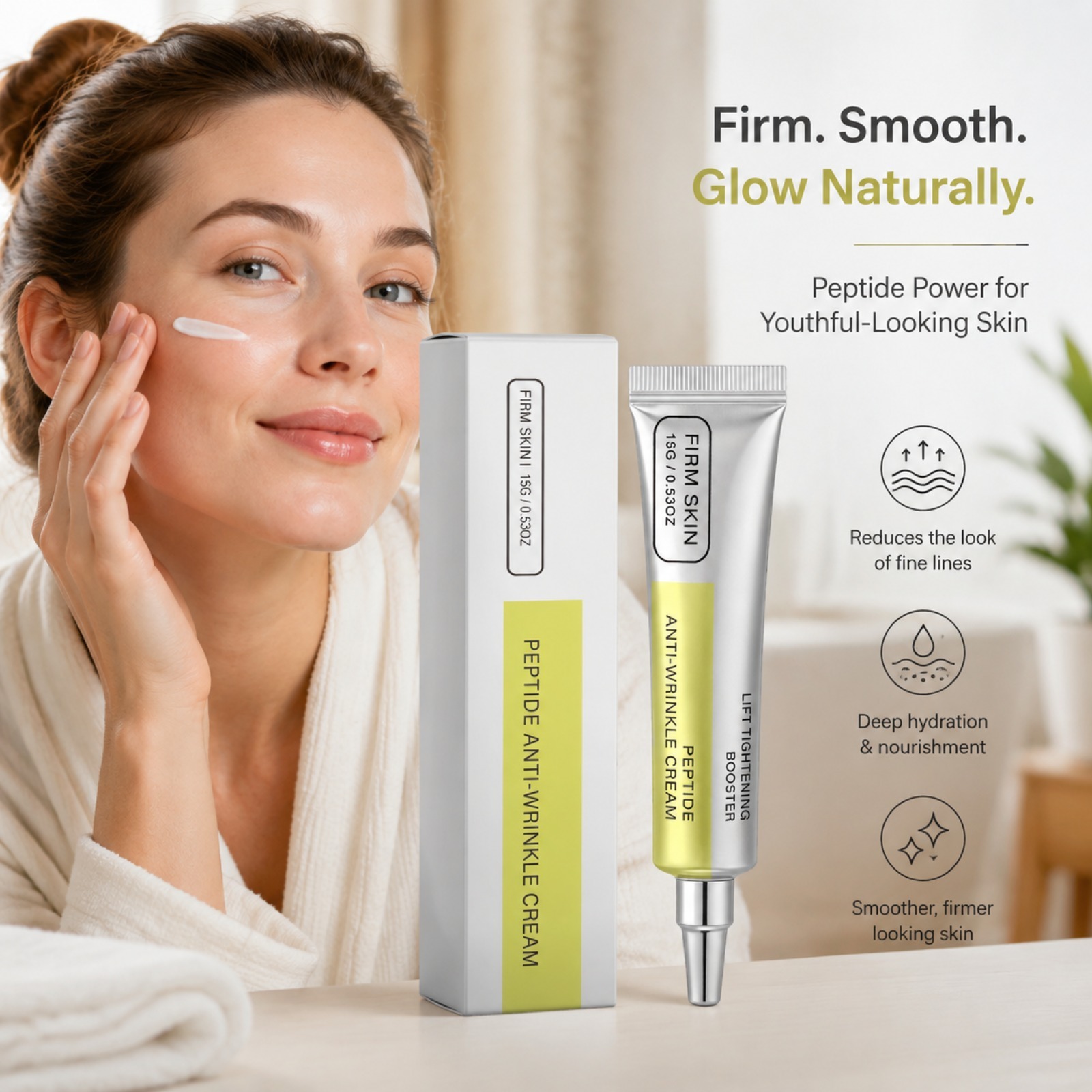 Crème Visage au Rétinol et Pep - Eye Cream Peptide avis et prix
