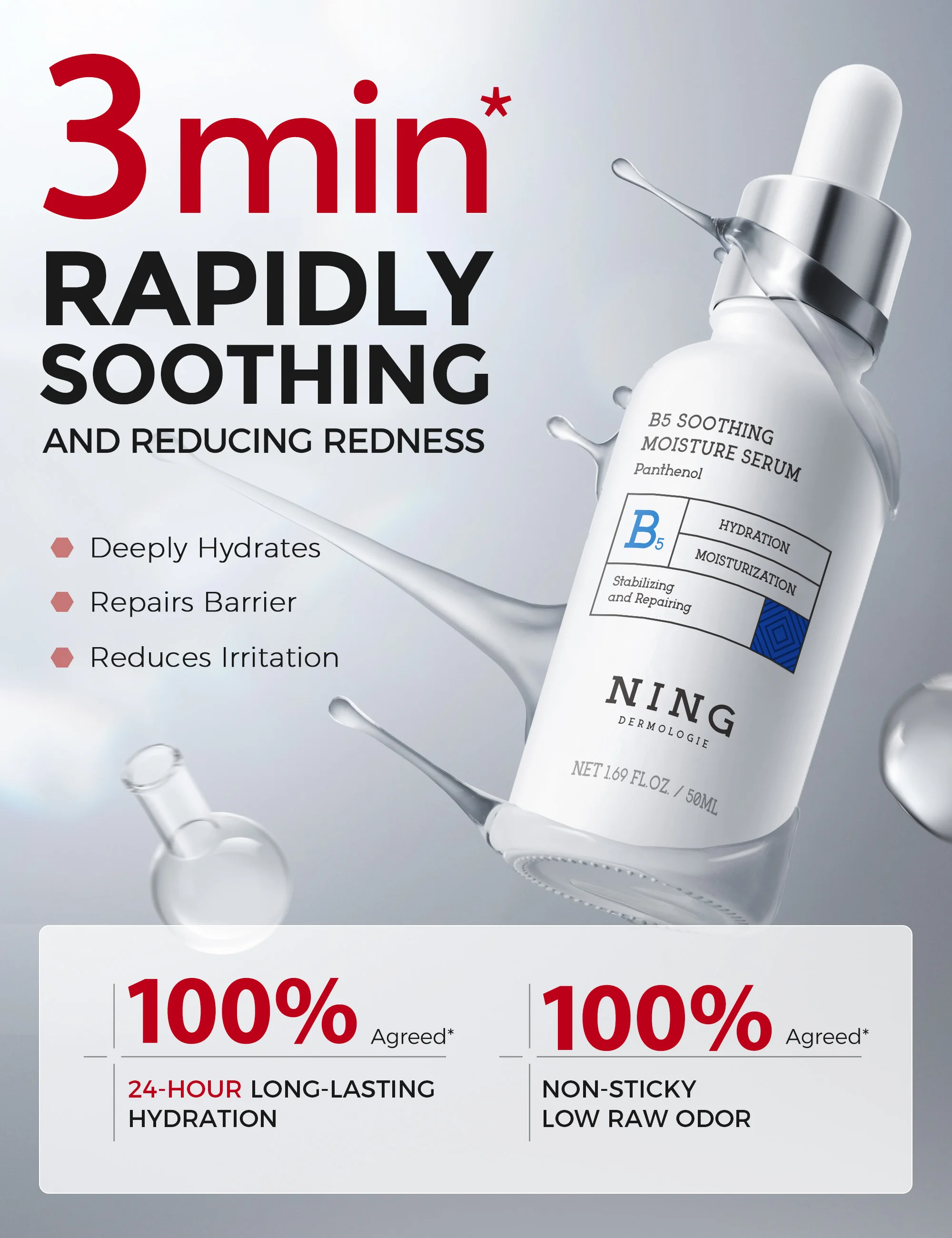 Sérum à la vitamine B5 – Essen - Ceramide Moisturizer avis et prix