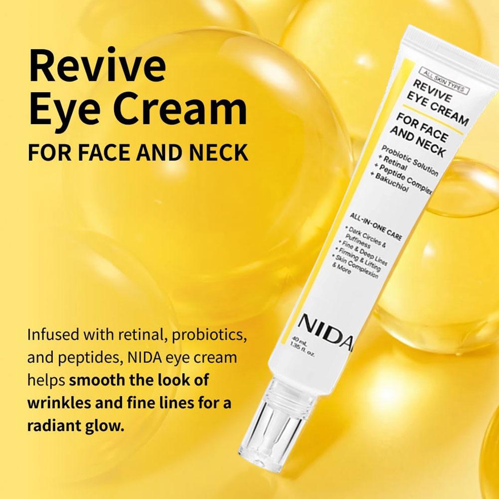 Crème hydratante NIDA + crème  - Eye Cream Peptide avis et prix