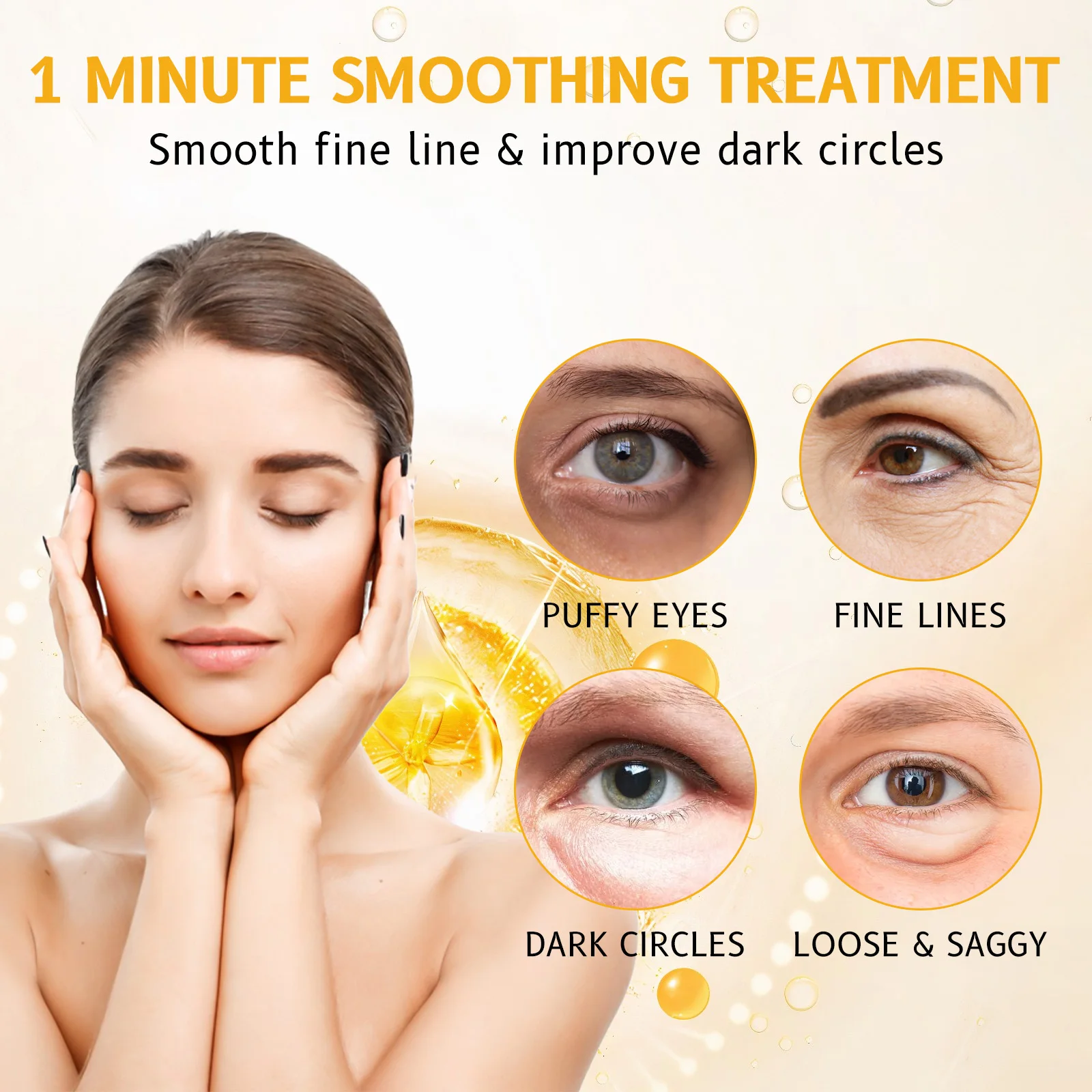 Solution pour les cernes et le - Eye Cream Peptide avis et prix